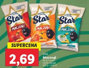Lidl Chrupki maczugi fromage star oferta