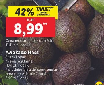 Lidl Awokado hass oferta