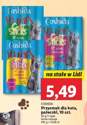 Lidl Przysmak dla kota jagnięcina coshida oferta