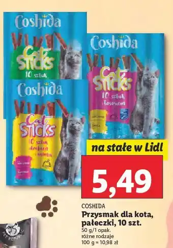 Lidl Przysmak dla kota rybny coshida oferta