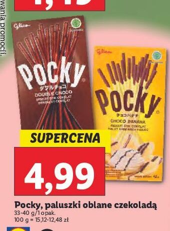 Paluszki choco banana pocky