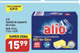 ALDI Tabletki do zmywarki all in one alio oferta