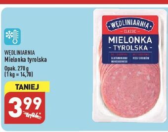 ALDI Mielonka tyrolska wędliniarnia classic oferta