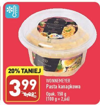 ALDI Pasta kanapkowa jajeczna ze szczypiorkiem wonnemeyer feinkost oferta