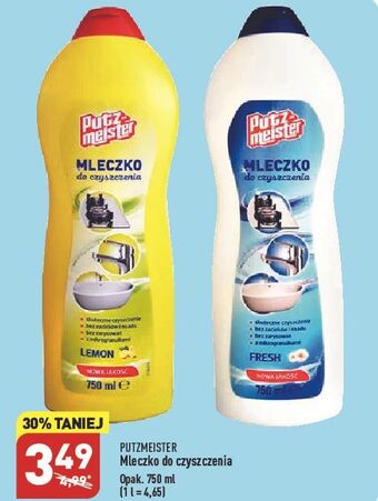 ALDI Mleczko do czyszczenia lemon putzmeister oferta