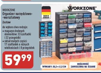 ALDI Organizer narzędziowo-warsztatowy 30.5 x 41.5 cm workzone oferta
