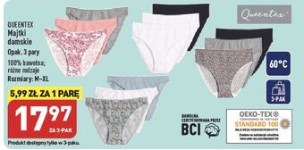 ALDI Majtki damskie m-xl queentex oferta