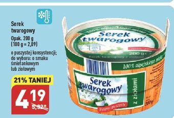 ALDI Serek twarogowy z ziołami oferta