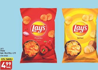 ALDI Chipsy solone lay's oferta