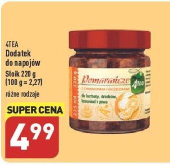 Pomarańcze z cynamonem i goździkami 4tea