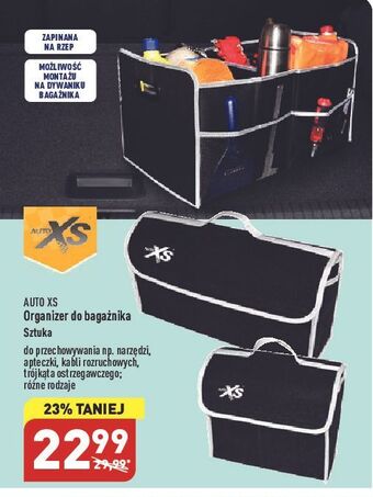 ALDI Organizer do bagaznika auto xs oferta