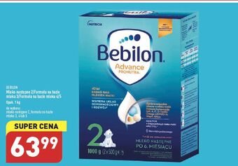 ALDI Mleko 3 bebilon advance pronutra oferta