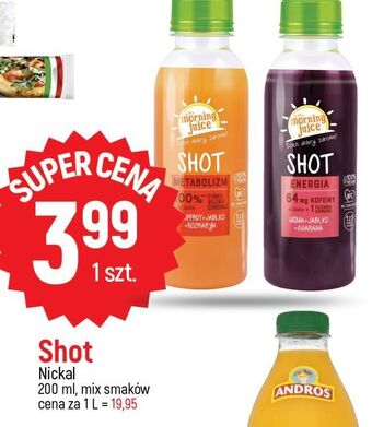 E.Leclerc Shot energia morning juice oferta