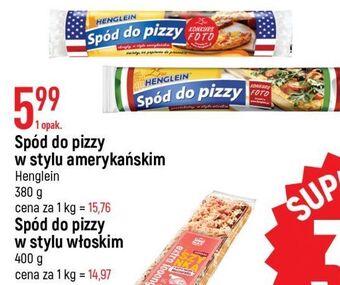 E.Leclerc Spód do pizzy styl włoski henglein oferta
