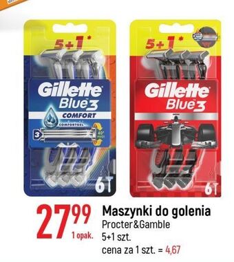 E.Leclerc Maszynka do golenia gillette blue 3 comfort oferta