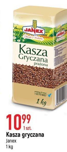 E.Leclerc Kasza gryczana prażona janex oferta