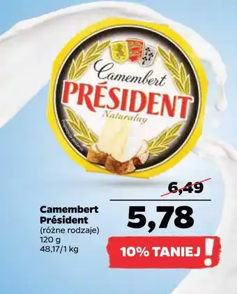 Netto Camembert président oferta