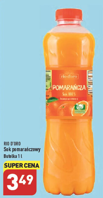 ALDI Rio D'Oro Sok pomarańczowy 1l oferta