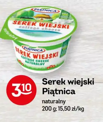 Żabka Piątnica Serek wiejski, naturalny, 200g oferta