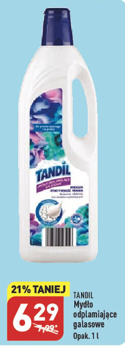 ALDI Tandil Mydło odplamiające galasowe opak. 1l oferta