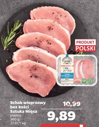 Netto Schab wieprzowy sztuka mięsa oferta
