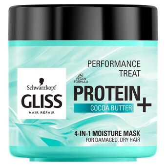 Kaufland Gliss protein+ treat 4-in-1 moisture maska do włosów cocoa butter nawilżająca 400 ml oferta