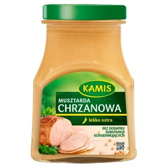 Społem Kamis musztarda chrzanowa 185 g oferta