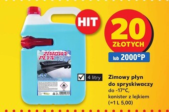Kaufland Płyn do spryskiwaczy zimowy oferta
