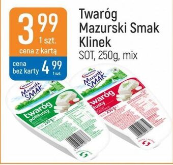 E.Leclerc Twaróg półtłusty mazurski smak oferta