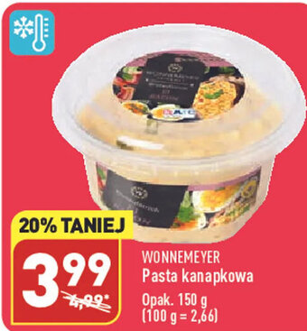 ALDI Wonnemeyer Pasta kanapkowa opak. 150g oferta