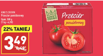 ALDI King's Crown Przecier pomidorowy opak. 500g oferta