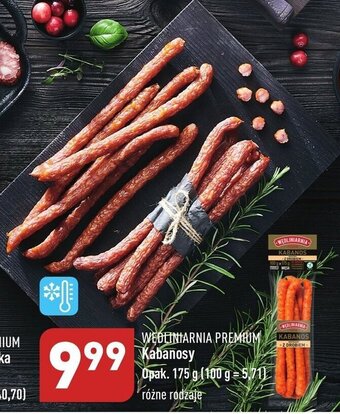 ALDI Wędliniarnia Premium Kabanosy, opak. 175g, różne rodzaje oferta
