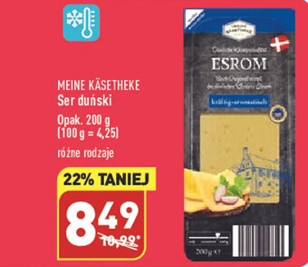 ALDI Meine Kasetheke ser duński 200g oferta
