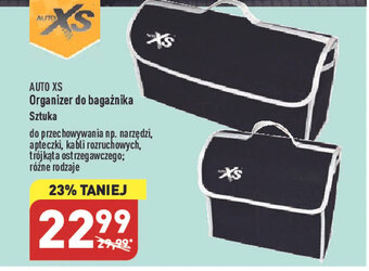 ALDI Auto XS organizer do bagażnika oferta