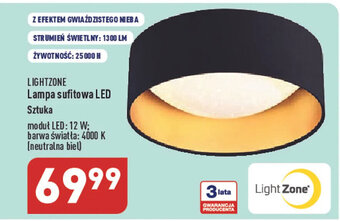 Lightzone lampa sufitowa LED