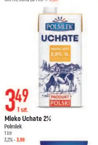 E.Leclerc Polmlek Mleko Uchate 2% 1l oferta