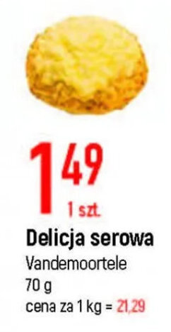 Vandemoortele Delicja serowa 70g