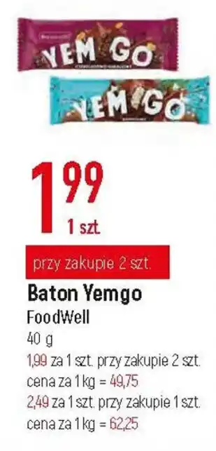 E.Leclerc FoodWell Baton Yemgo 40g oferta