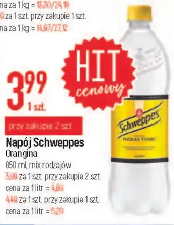 E.Leclerc Orangina napój Schweppes 850ml oferta