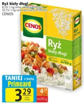 Prim Market Cenos Ryż biały długi 4 x 100 g oferta