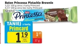 Prim Market Nestle Baton Princessa Pistachio Brownie 37g oferta