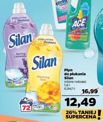 Netto Płyn do płukania spring lavender silan classic oferta