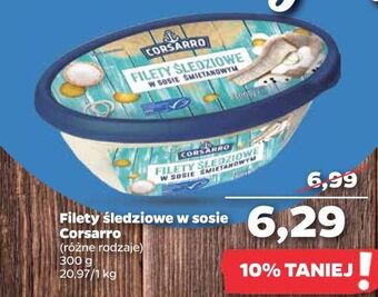 Netto Filety śledziowe w sosie śmietankowym corsarro oferta