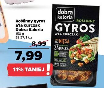 Netto Gyros roślinny dobra kaloria oferta