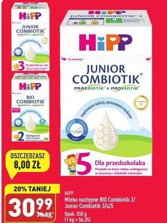 ALDI Mleko 4 hipp junior combiotik oferta