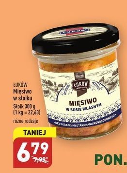 ALDI Mięsiwo w sosie własnym łuków oferta