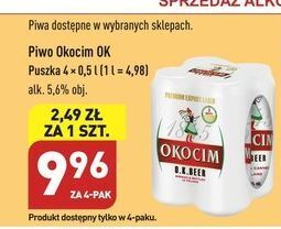 ALDI Piwo okocim o.k. beer oferta
