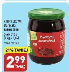 Buraczki zasmażane king's crown (aldi)