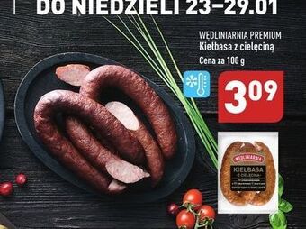 ALDI Kiełbasa z cielęciną wędliniarnia premium oferta