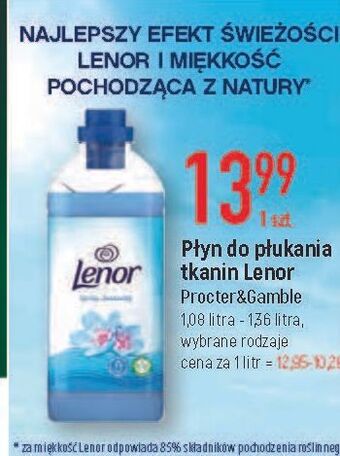 E.Leclerc Płyn do płukania spring awakening lenor classic oferta
